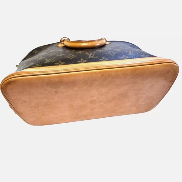 Louis Vuitton Alma Shoulder Bag PM Brown Canvas/Leather - Picture 4 of 12